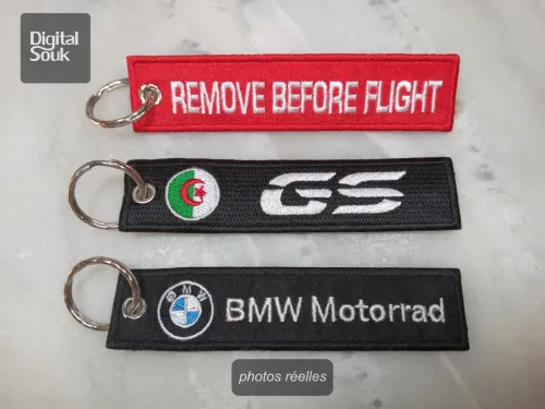 porte clés aviation Remove Before Flight et GS BMW Motorrad