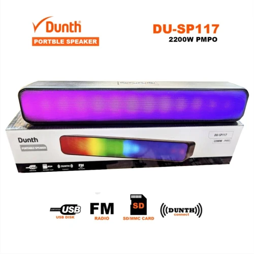 Haut parleur bluetooth / Baffle /2200 W PMPO/ RADIO FM / LUMIÈRE LED/ BATTERIE/CARTE MÉMOIRE/USB BAF