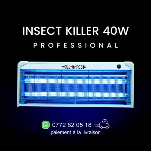 Appareil Anti Insecte killer   Professionnel- Lampe Electrique Tue Moustiques, Mouches, Insectes pro