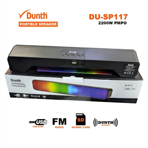 Haut parleur bluetooth / Baffle /2200 W PMPO/ RADIO FM / LUMIÈRE LED/ BATTERIE/CARTE MÉMOIRE/USB BAF