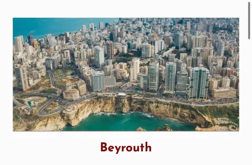 Voyage organisé Liban Beirut 