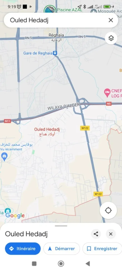 Vente Terrain Boumerdès Ouled hedadj
