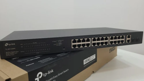 SWITCH TP-LINK 28 PORTS+POE manageable