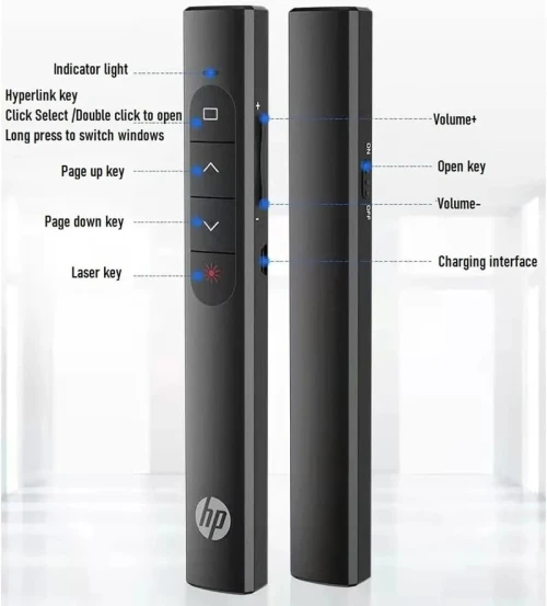 HP SS10 POINTEUR LASER flip pen