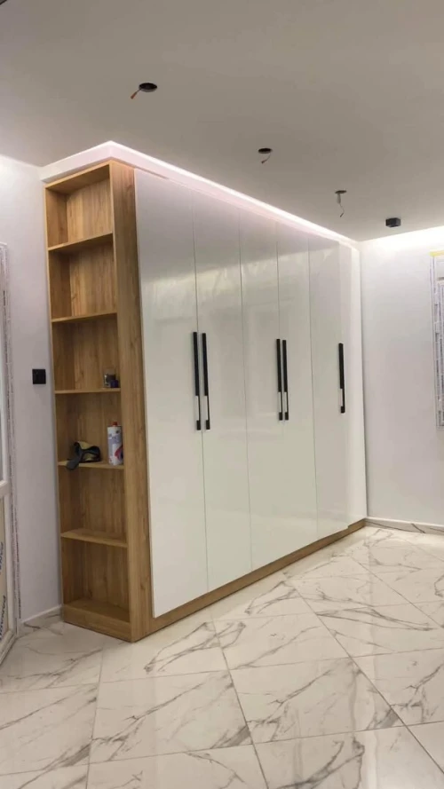 Fabrication meuble de chambre à coucher MDF