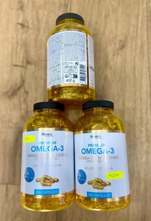 Omega 3 Premium Fish Oil 1000mg 300 Capsule