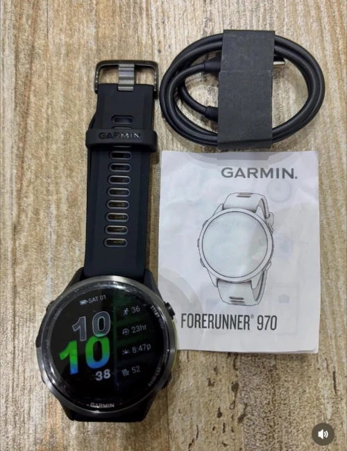 Garmin Forerunner 970 Titane Slate