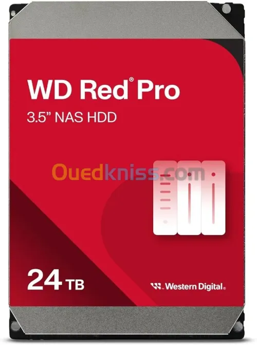 disque dur interne Western Digital WD Red Pro 24TB NAS