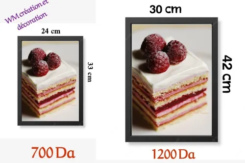 cadre decoration "Gâteaux pâtisserie"