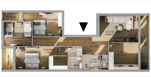 Vente Appartement F4 Oran Oran