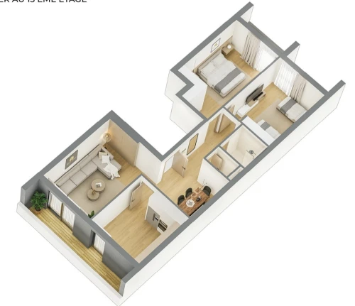 Vente Appartement F3 Oran Oran