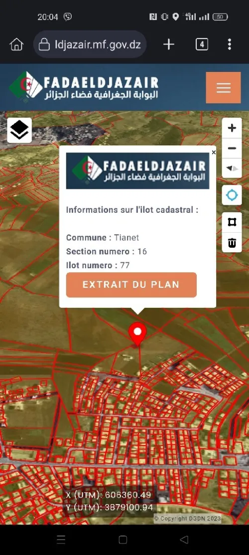 Vente Terrain Tlemcen Tianet