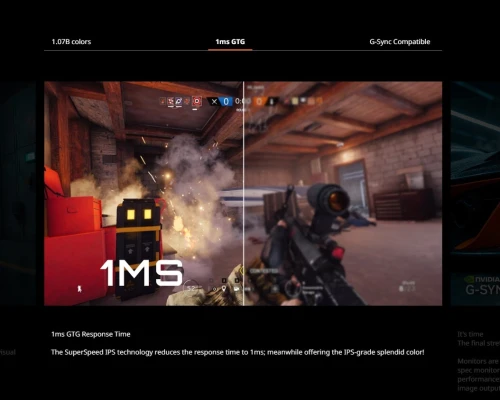 GIGABYTE M27Q3 Gaming Monitor 2K 300/320HZ SS-IPS