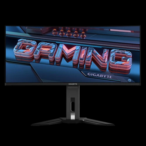 GIGABYTE Gaming Monitor MO34WQC QHD QD-OLED CURVE 1800R 175HZ 0.03MS KVM