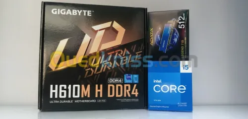 BUNDLE I5 13400F+H610M+NVME512