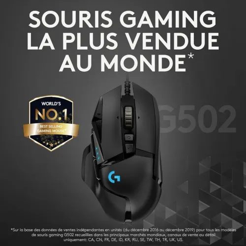 LOGITECH G502 HERO Souris Gamer