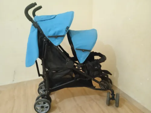 Poussette double tandem