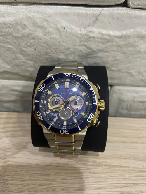 Montre citizen eco drive chronographe WR200