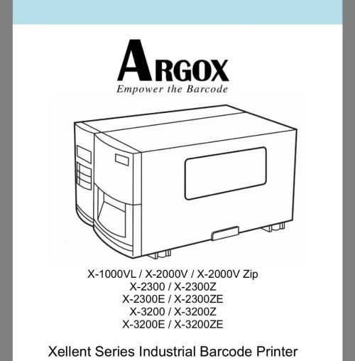 ARGOX IMPRIMANTE BARCODE