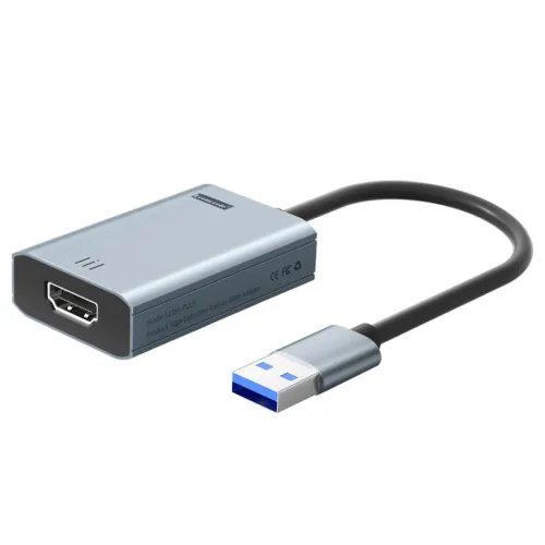 Lemorele Adaptateur USB vers HDMI 1080P pour MacOS et Windows