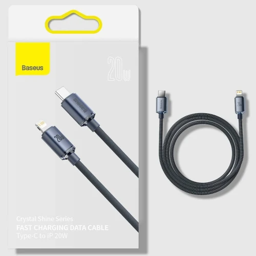 Baseus Câble USB-C vers Lightning 20W, 480 Mbit/s