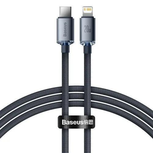 Baseus Câble USB-C vers Lightning 20W, 480 Mbit/s