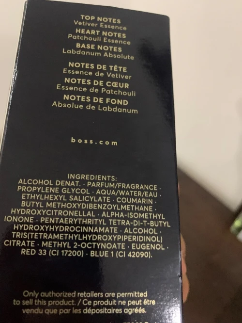 Le parfum Hugo Boss Bottled Triumph Elixir