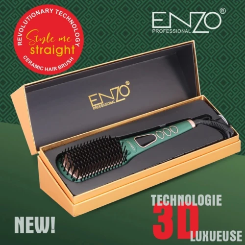 Bross enzo professionnel Italy en- 4105 مشط حراري اينزو اصلي