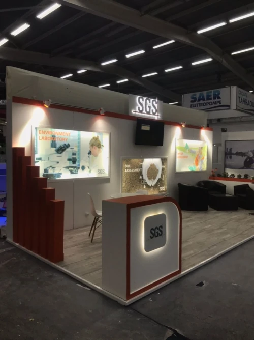 fabrication/montage des stands personnalisée (foire d'exposition)  