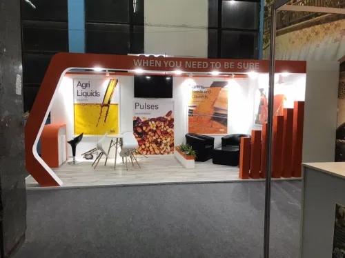 fabrication/montage des stands personnalisée (foire d'exposition)  
