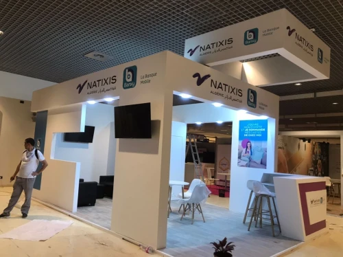 fabrication/montage des stands personnalisée (foire d'exposition)  