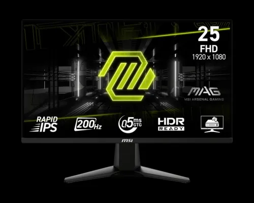 ECRAN MSI MAG 255F E20 25INCH - IPS - 200HZ - 0.5MS