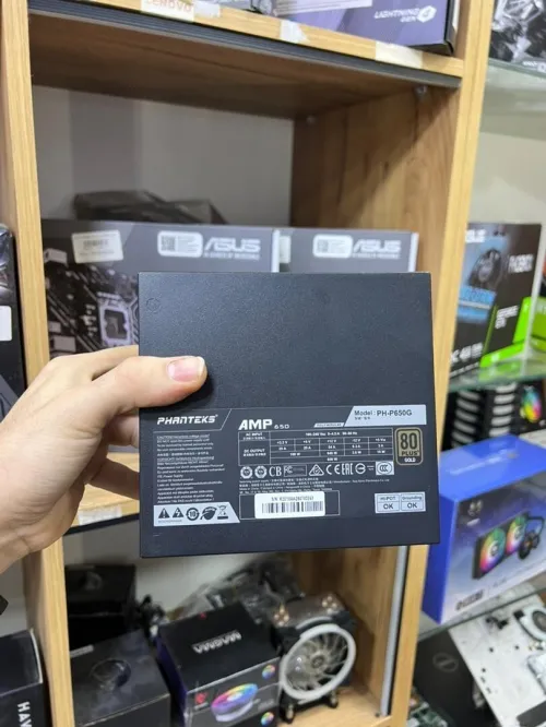 ALIMENTATION Phanteks AMP 650W 80 Plus Gold Full Modular (USED LIKE NEW)