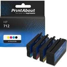 cartouche compatible hp 712 peur traceur hp t630