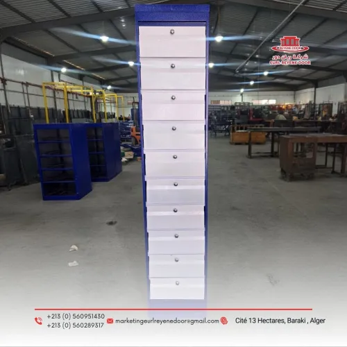 Mobiliers Métalliques (04 Tiroirs, 5/10 Cases) & Meuble Fichier - FABRICATION SUR MESURE REYENEDOOR.