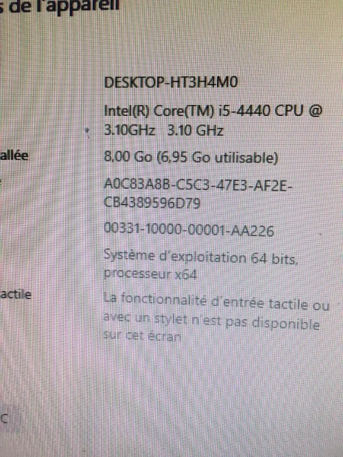 PC BUREAU H81/i5 4440/8G/128G/GTX 550Ti