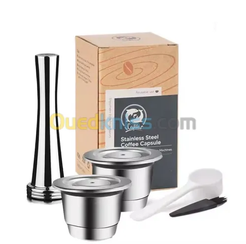 CAPSULE à café RECHARGEABLE EN N INOX 