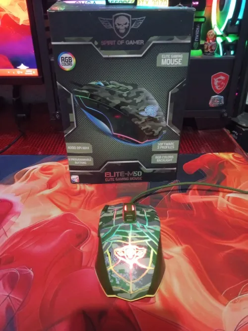 spirit of gamer ELITE-M50 + clavier led bonus