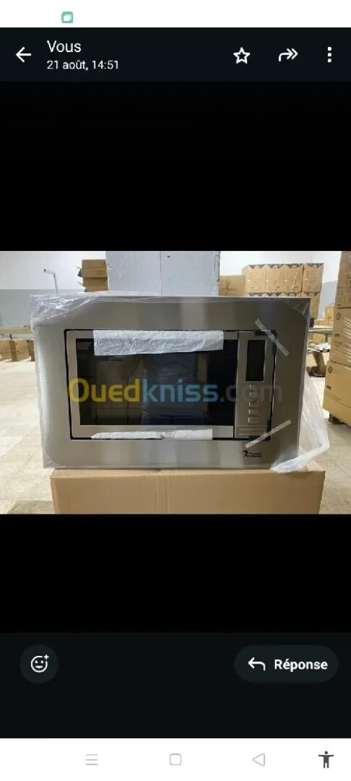 micro ondes NOIR INOX 20 L
