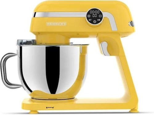 Heinrich's HKM 8079 Stand Mixer 1800W with Stainless Mixing Bowl 7lt