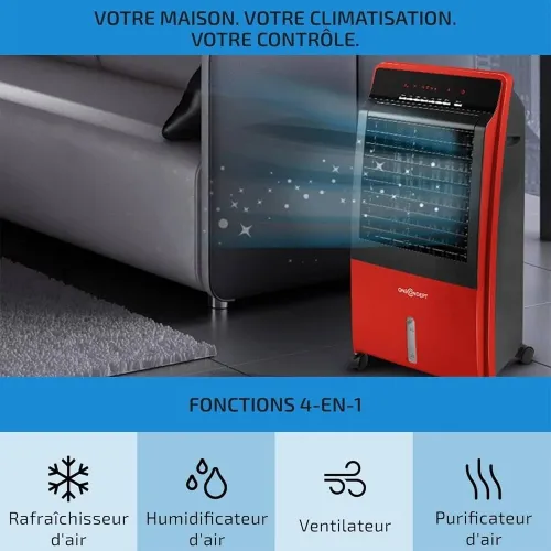 مبرد هواء متعدد الوظائف 4 في 1 RAFRAICHISSEUR D'AIR MULTIFONCTIONS 4 EN