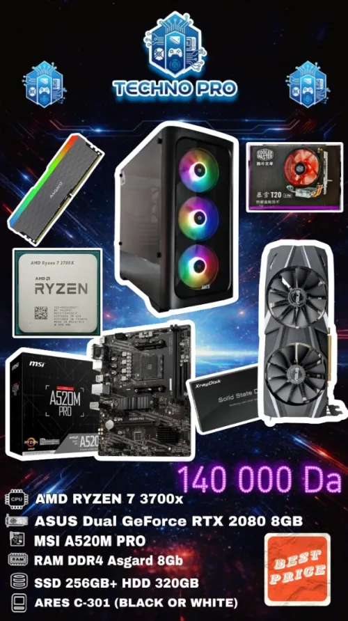 Config PC / Ryzen 7 3700x / RTX 2080