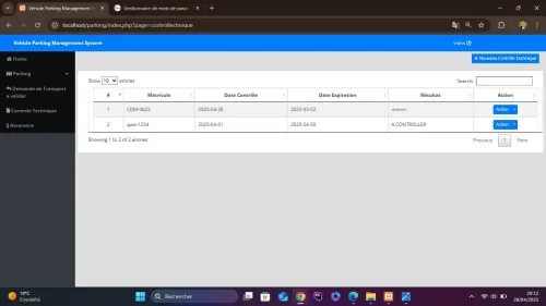 Auto Park Management System