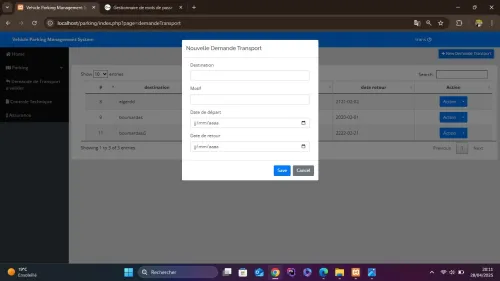 Auto Park Management System