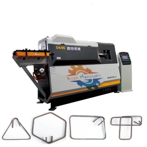 cadreuse coudeuse de façonnage de rond à béton cnc الة تشكيل الحديد التوماتكية 