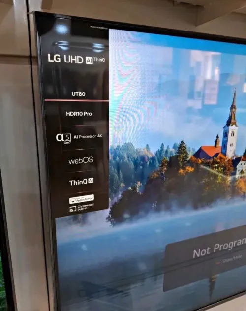 Promo fin d année Télévision LG 55 WebOS UHD 4K