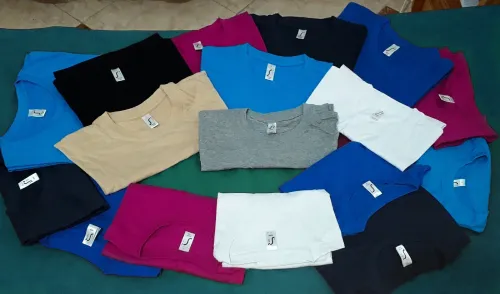 T-shirts 100% coton semi peigné