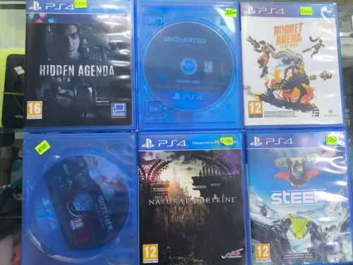 les cd disponible ps4