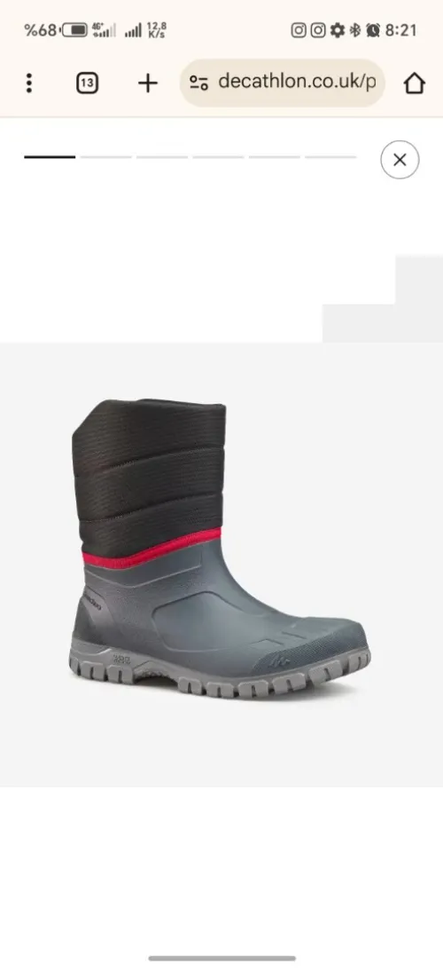 Boots de neige decathlon