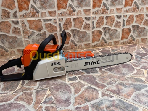 Tronçonneuse thermique-chainsaw-منشار حطب STIHL MS180 40 cm made in Germanyالتوصيلًمتوفر